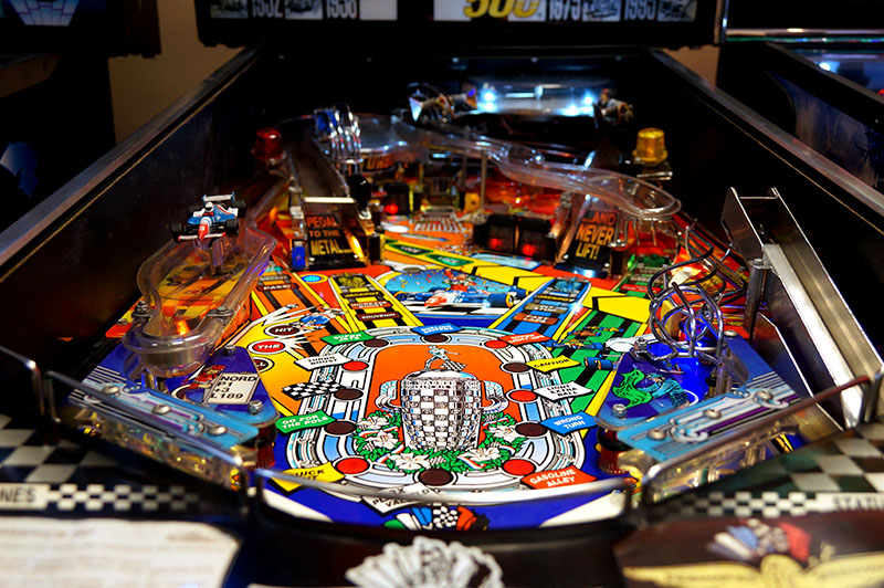 Indianapolis 500 Pinball Machine - Playfield View